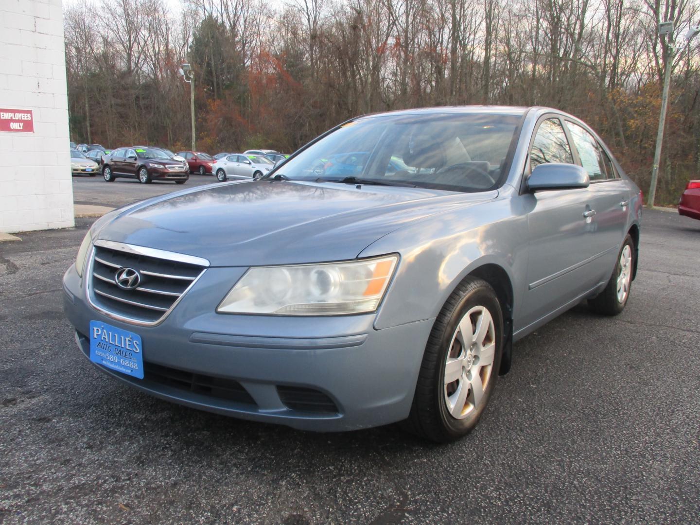 2009 Hyundai Sonata GLS (5NPET46C39H) with an 2.4L L4 DOHC 16V engine, AUTOMATIC transmission, located at 540a Delsea Drive, Sewell, NJ, 08080, (856) 589-6888, 39.752560, -75.111206 - Photo#0